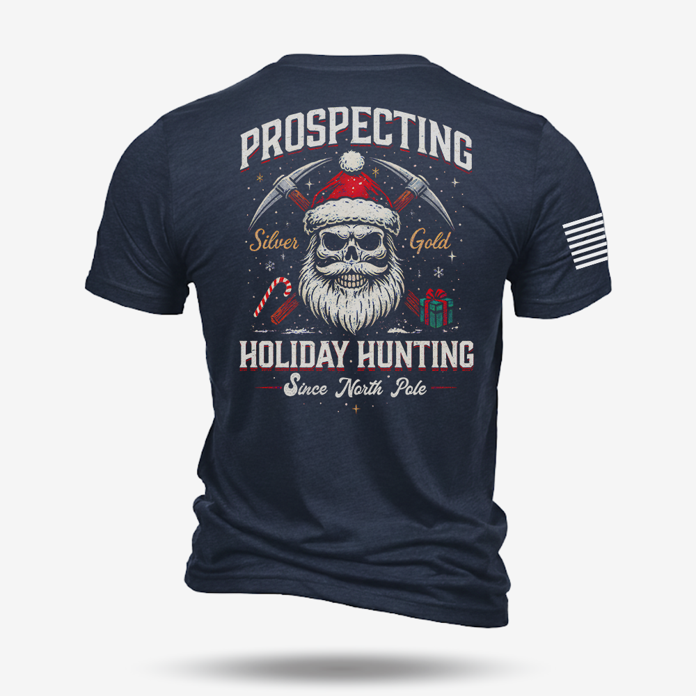 Prospecting Santa T Shirt