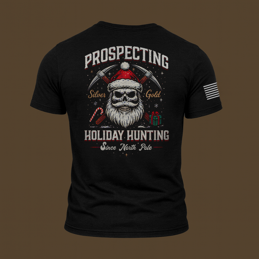 Prospecting Santa T Shirt