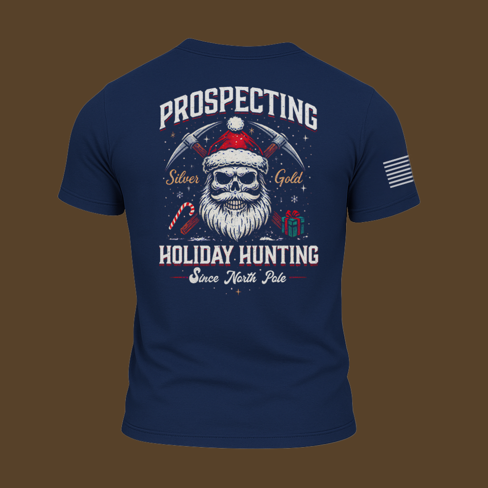 Prospecting Santa T Shirt