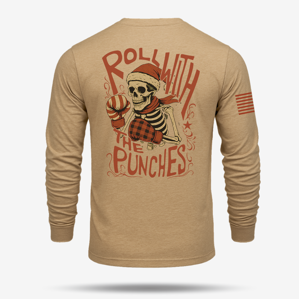 Roll With The Holiday Punches Long Sleeve