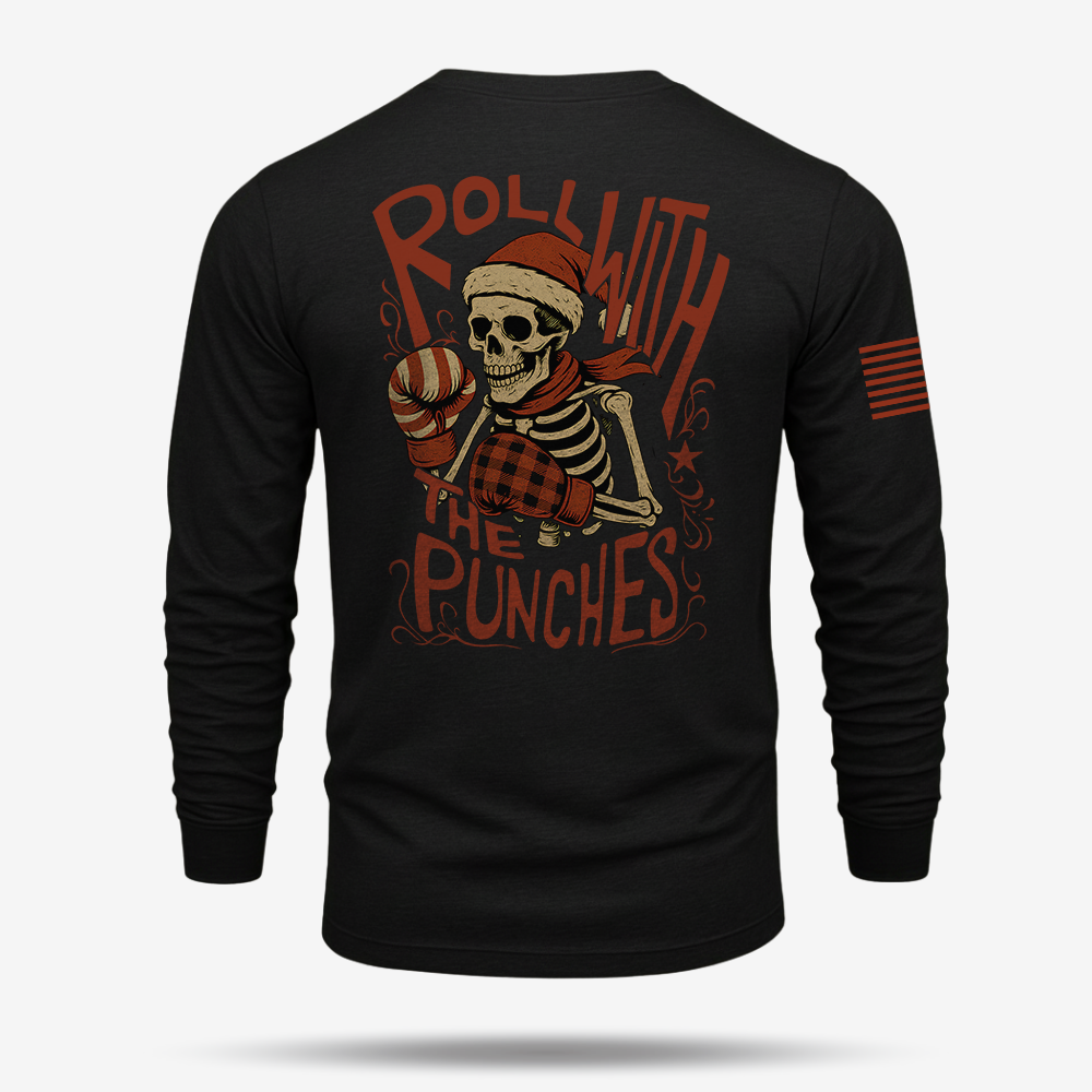 Roll With The Holiday Punches Long Sleeve