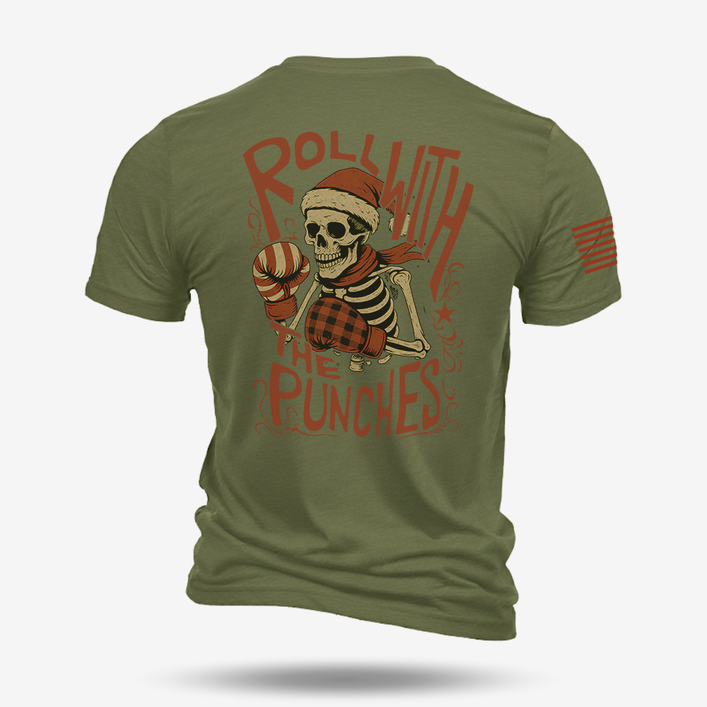 Roll With The Holiday Punches T Shirt