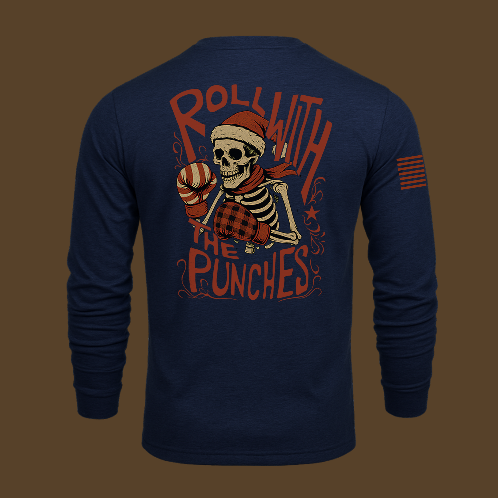 Roll With The Holiday Punches Long Sleeve