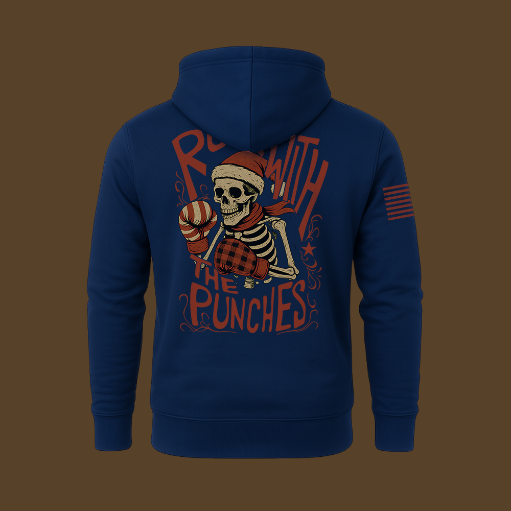 Roll With The Holiday Punches Hoodie