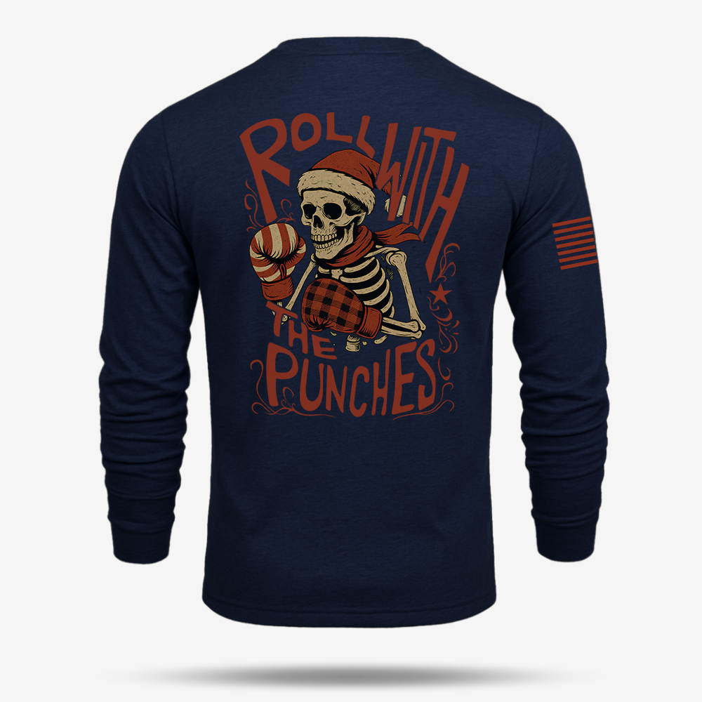 Roll With The Holiday Punches Long Sleeve