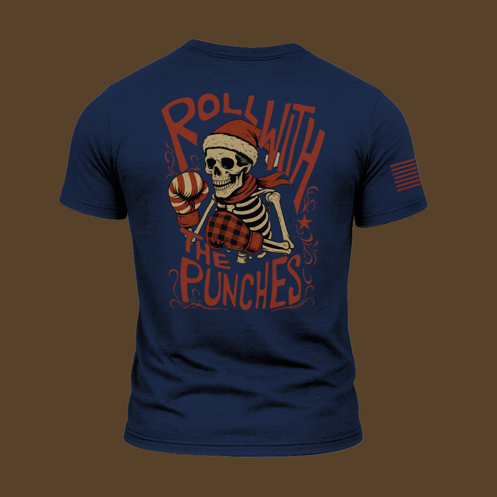 Roll With The Holiday Punches T Shirt