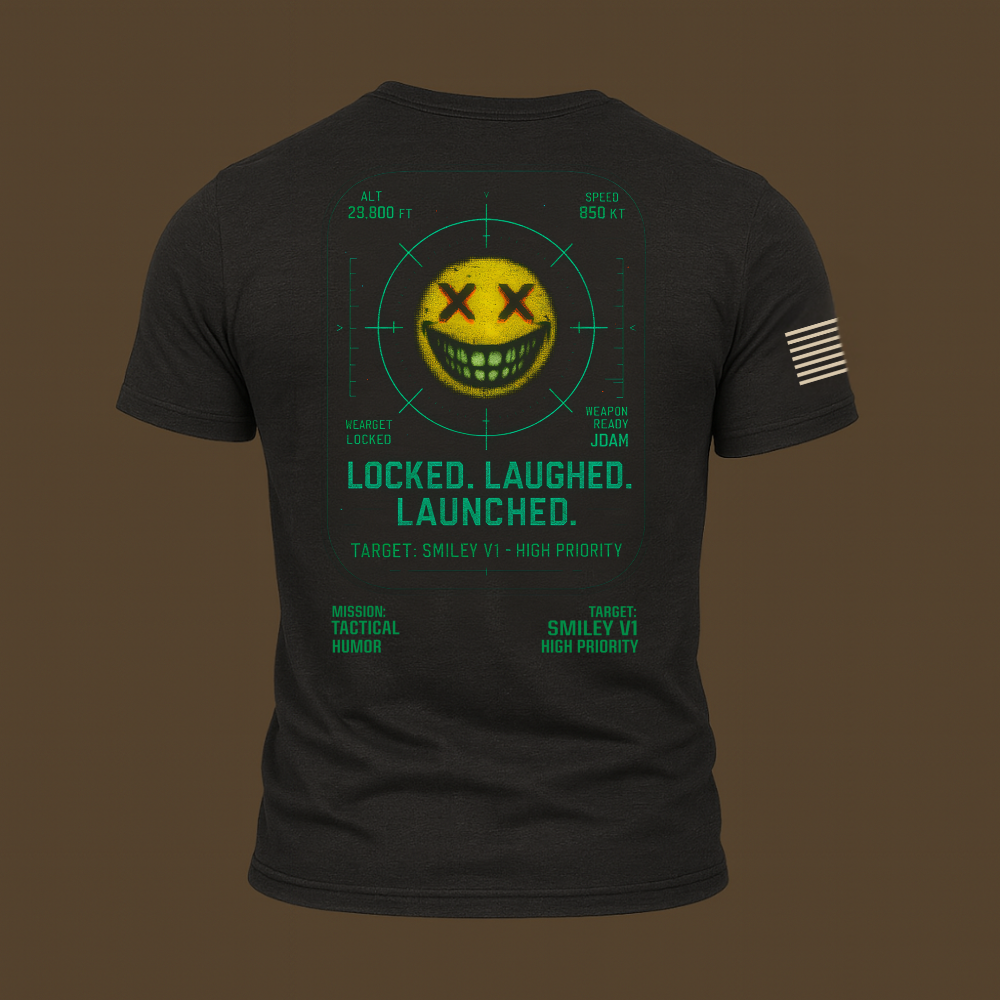 Locked. Laughed. Launched T Shirt