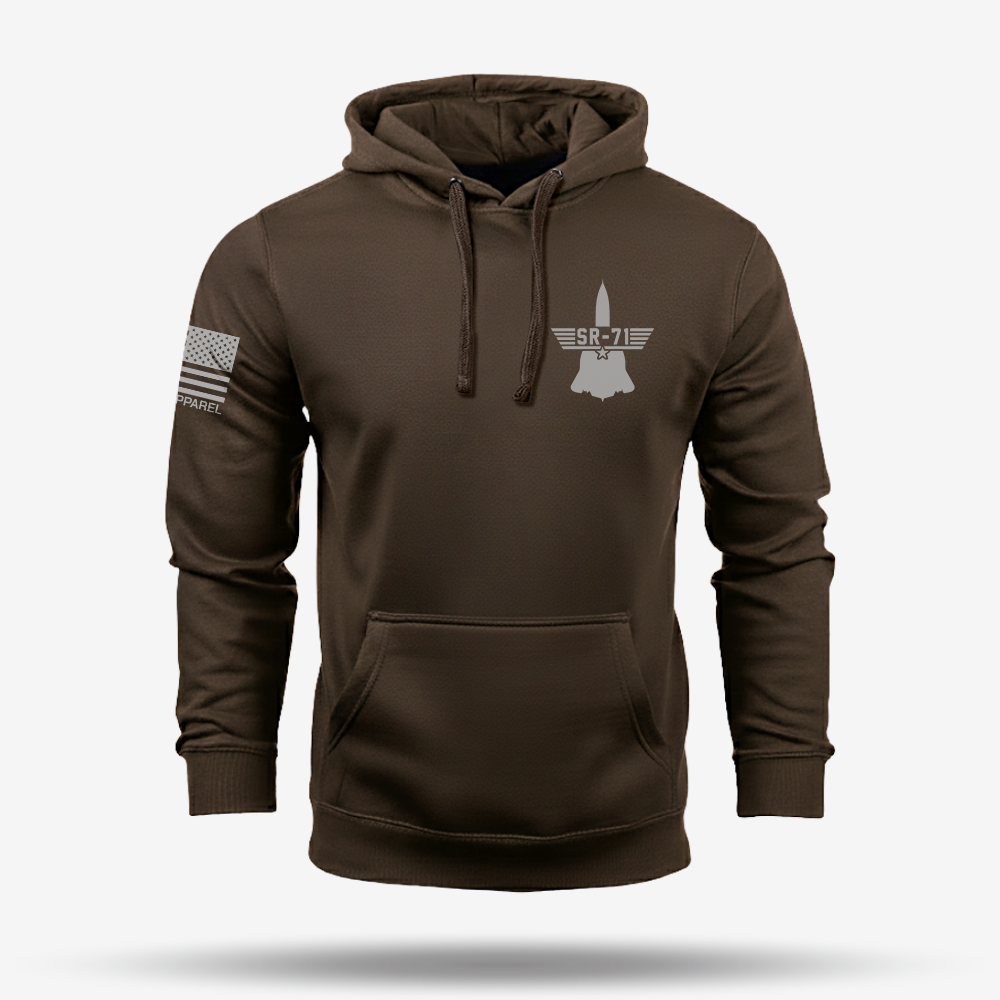 SR-71 Blackbird Schematic Hoodie