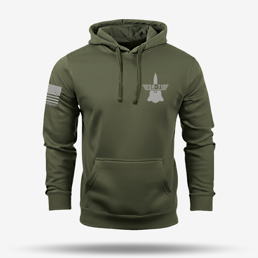 SR-71 Blackbird Schematic Hoodie