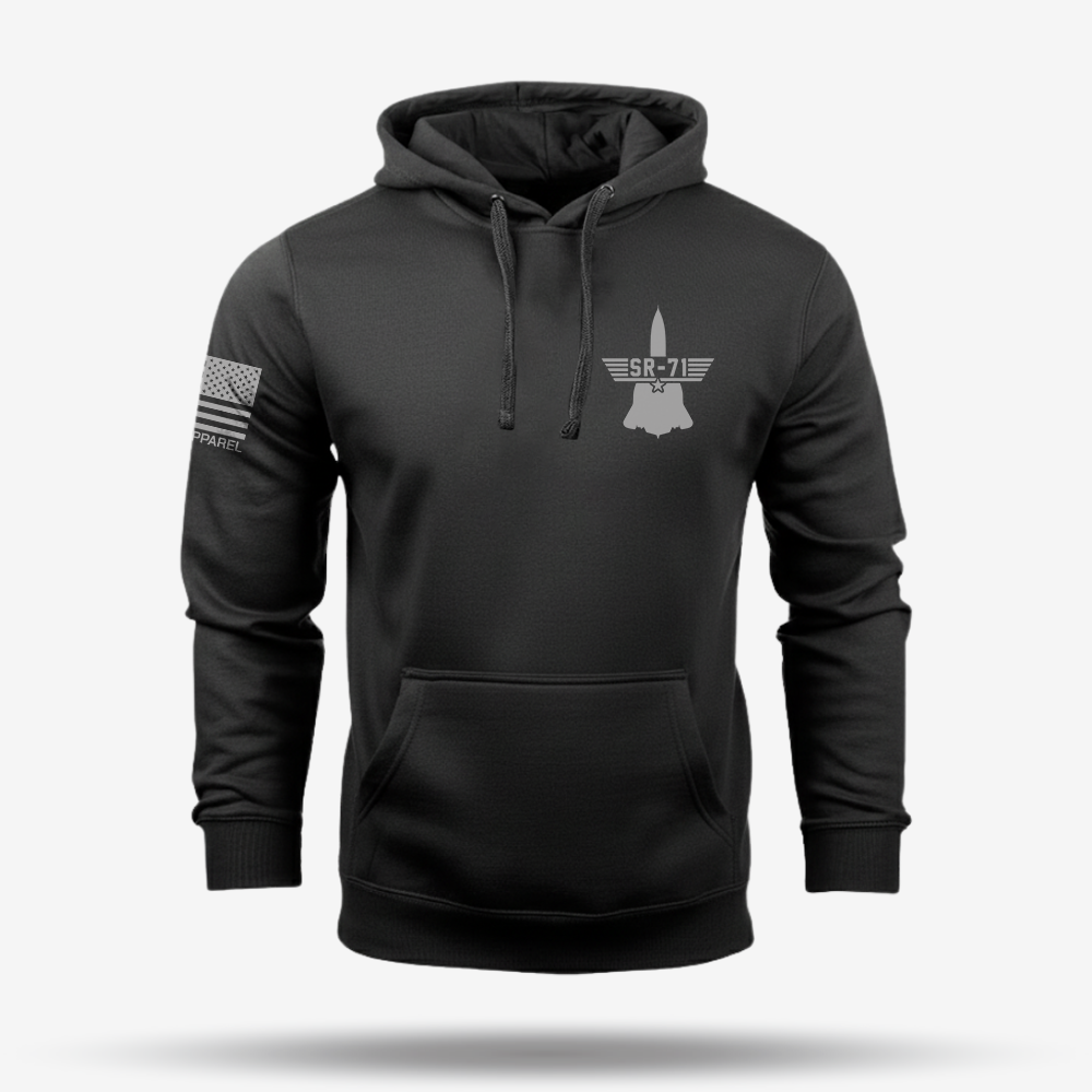 SR-71 Blackbird Schematic Hoodie