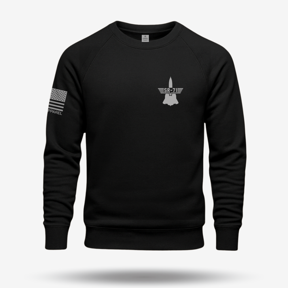SR-71 Blackbird Schematic Sweatshirt