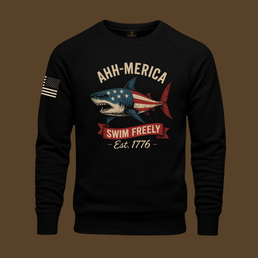 Ahh Merica Swim Freely Sweatshirt