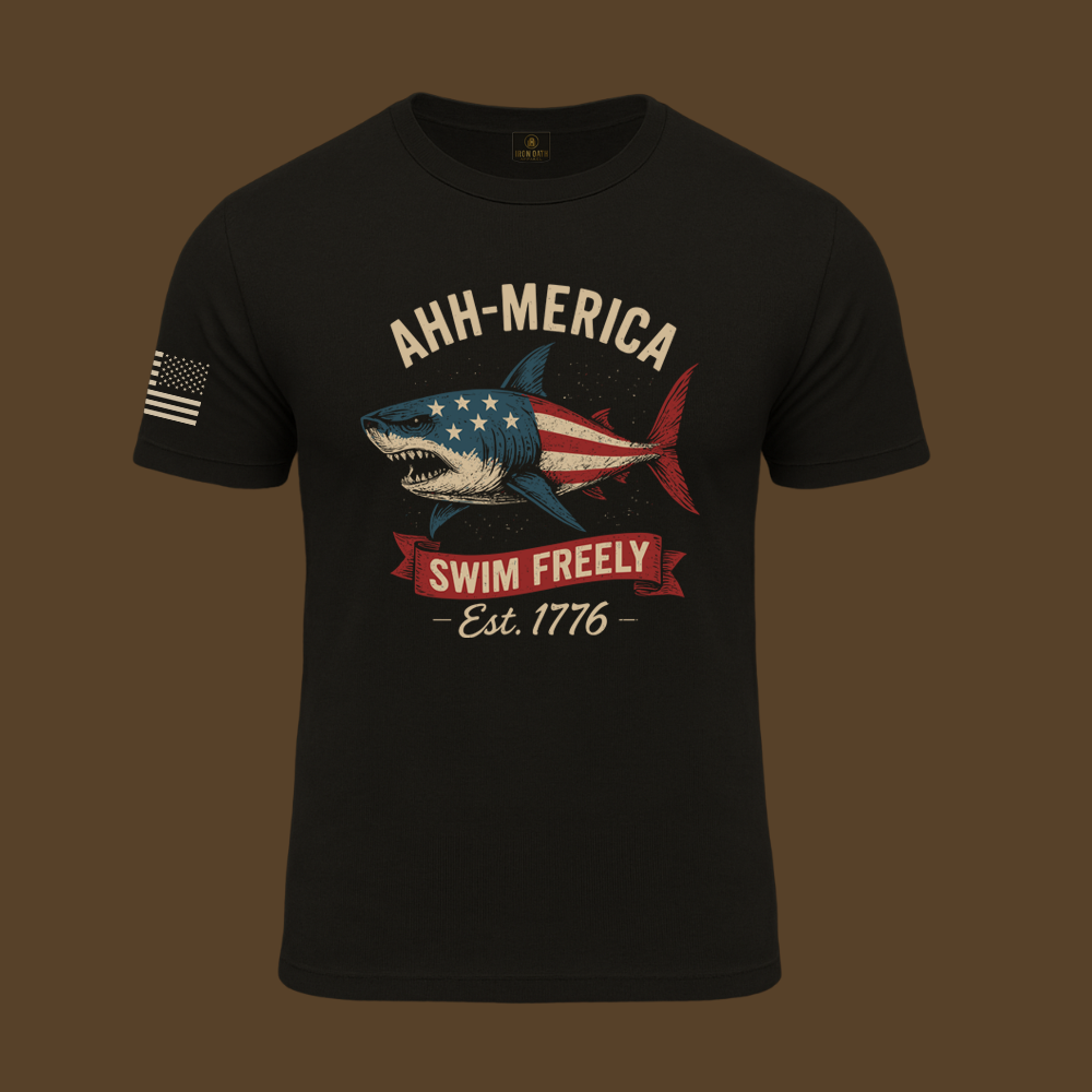 Ahh Merica Swim Freely T Shirt