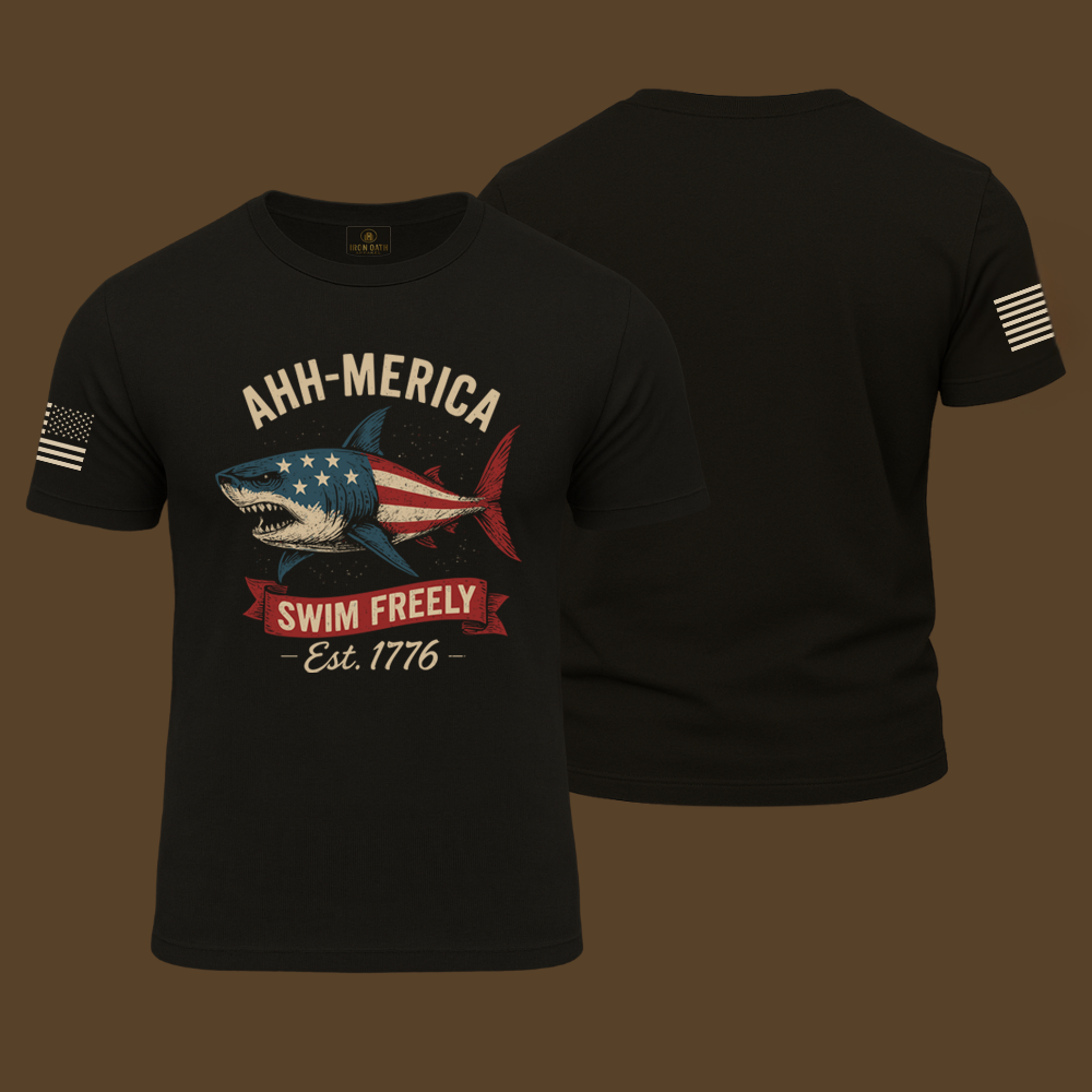 Ahh Merica Swim Freely T Shirt