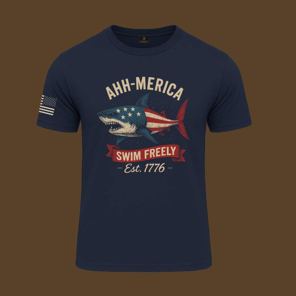 Ahh Merica Swim Freely T Shirt