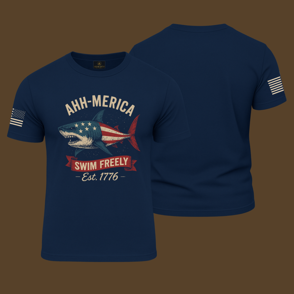 Ahh Merica Swim Freely T Shirt
