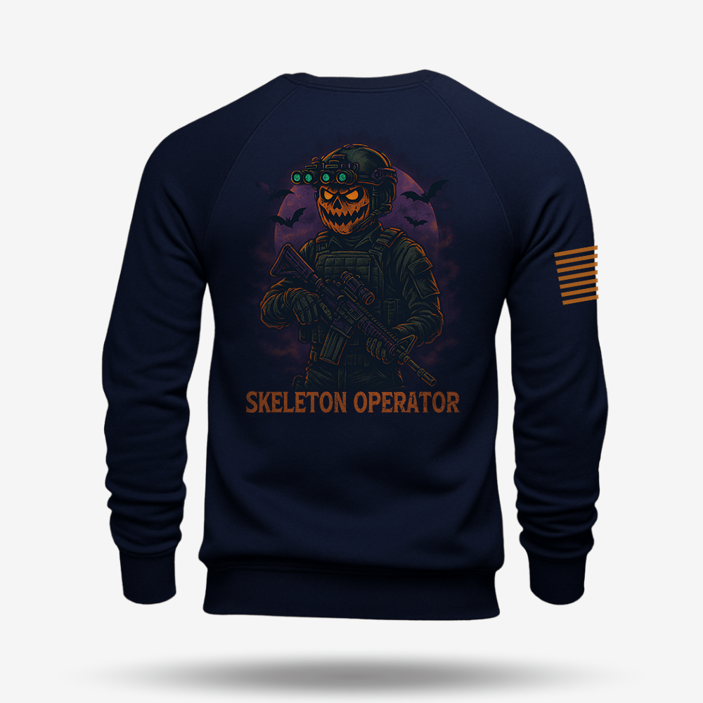 Skeleton Operator Sweatshirt