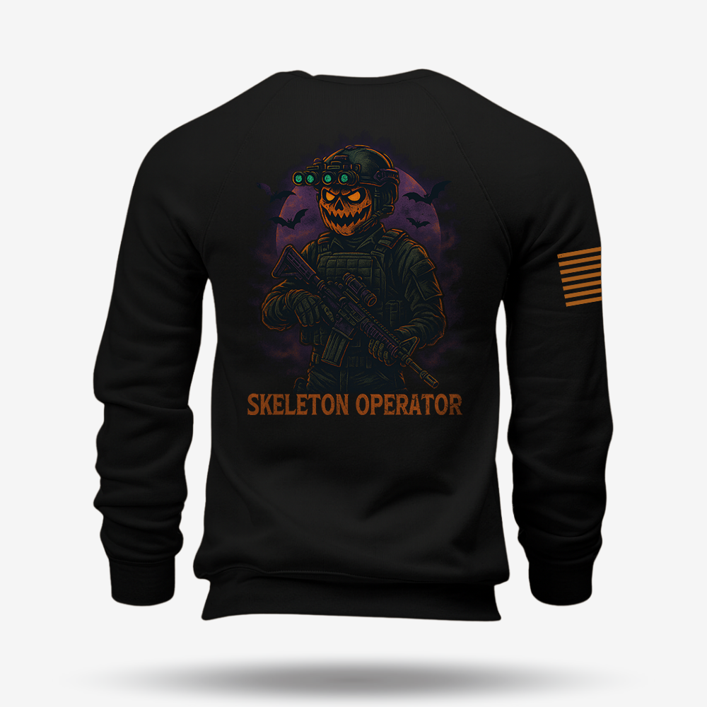Skeleton Operator Sweatshirt