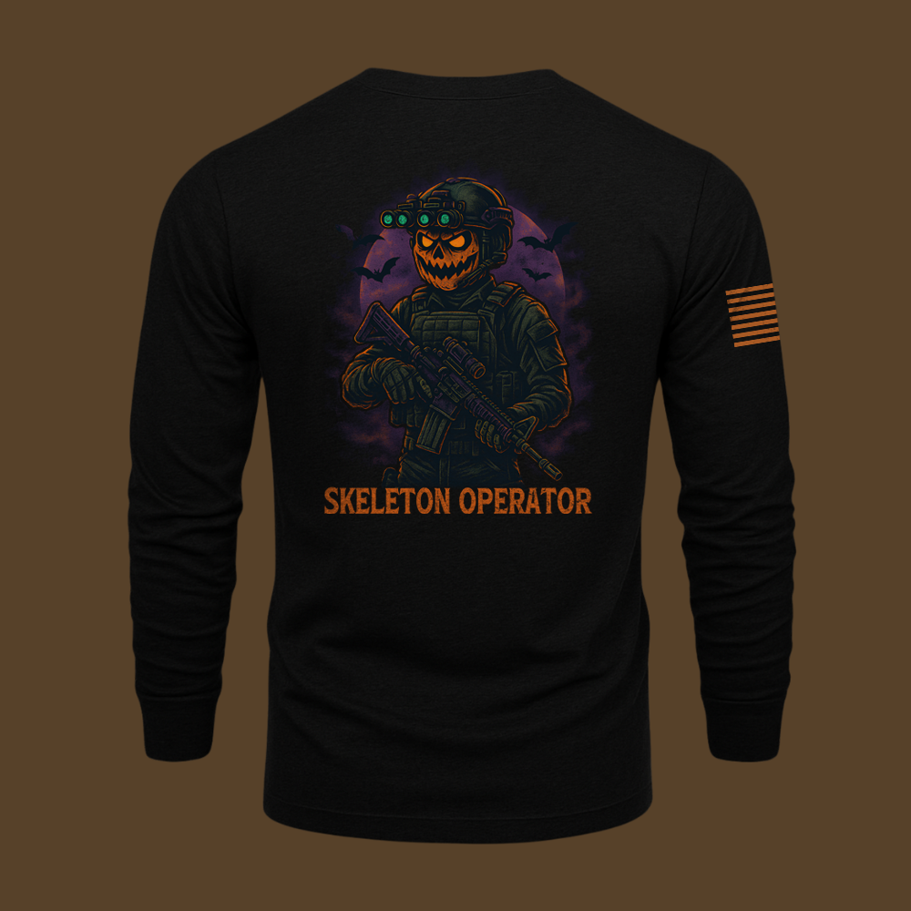 Skeleton Operator Long Sleeve