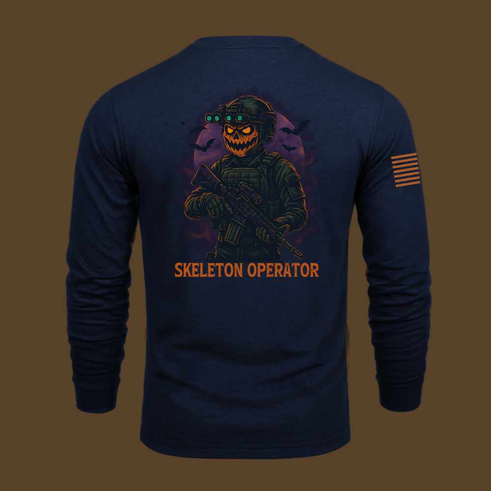 Skeleton Operator Long Sleeve