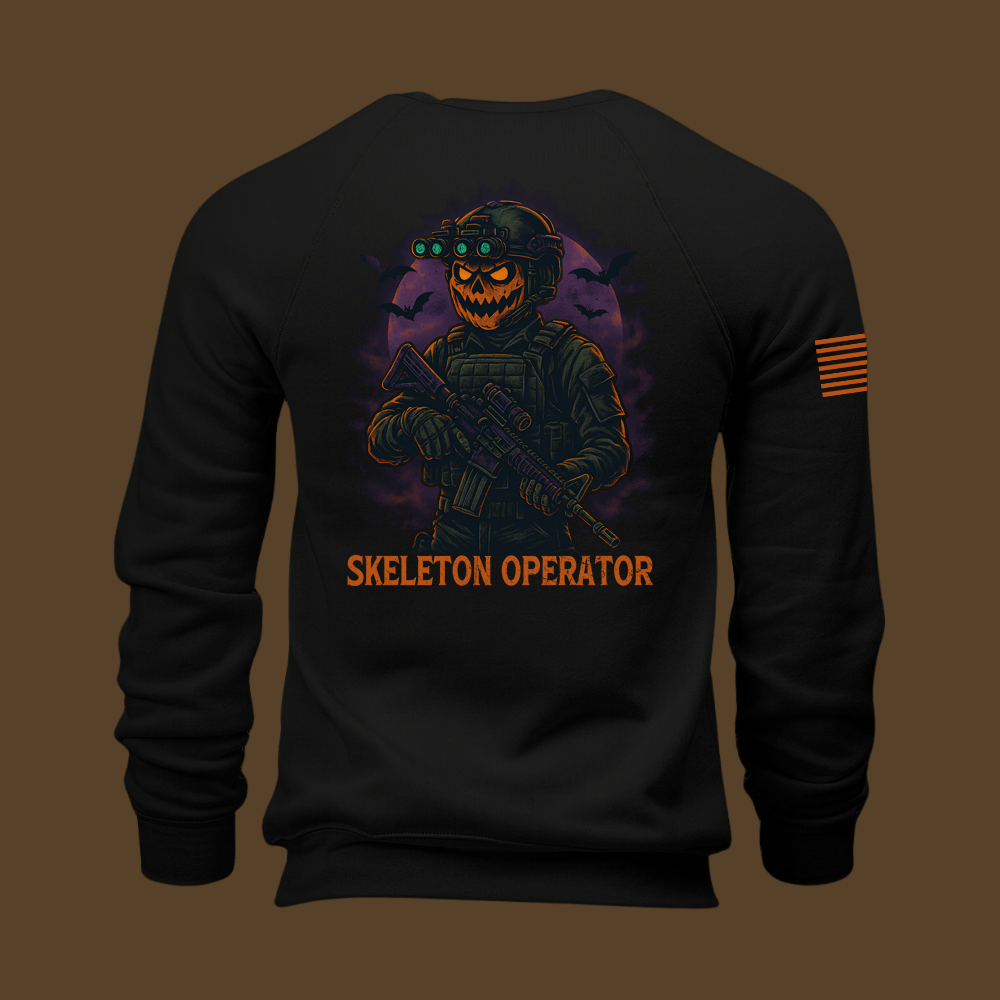 Skeleton Operator Sweatshirt