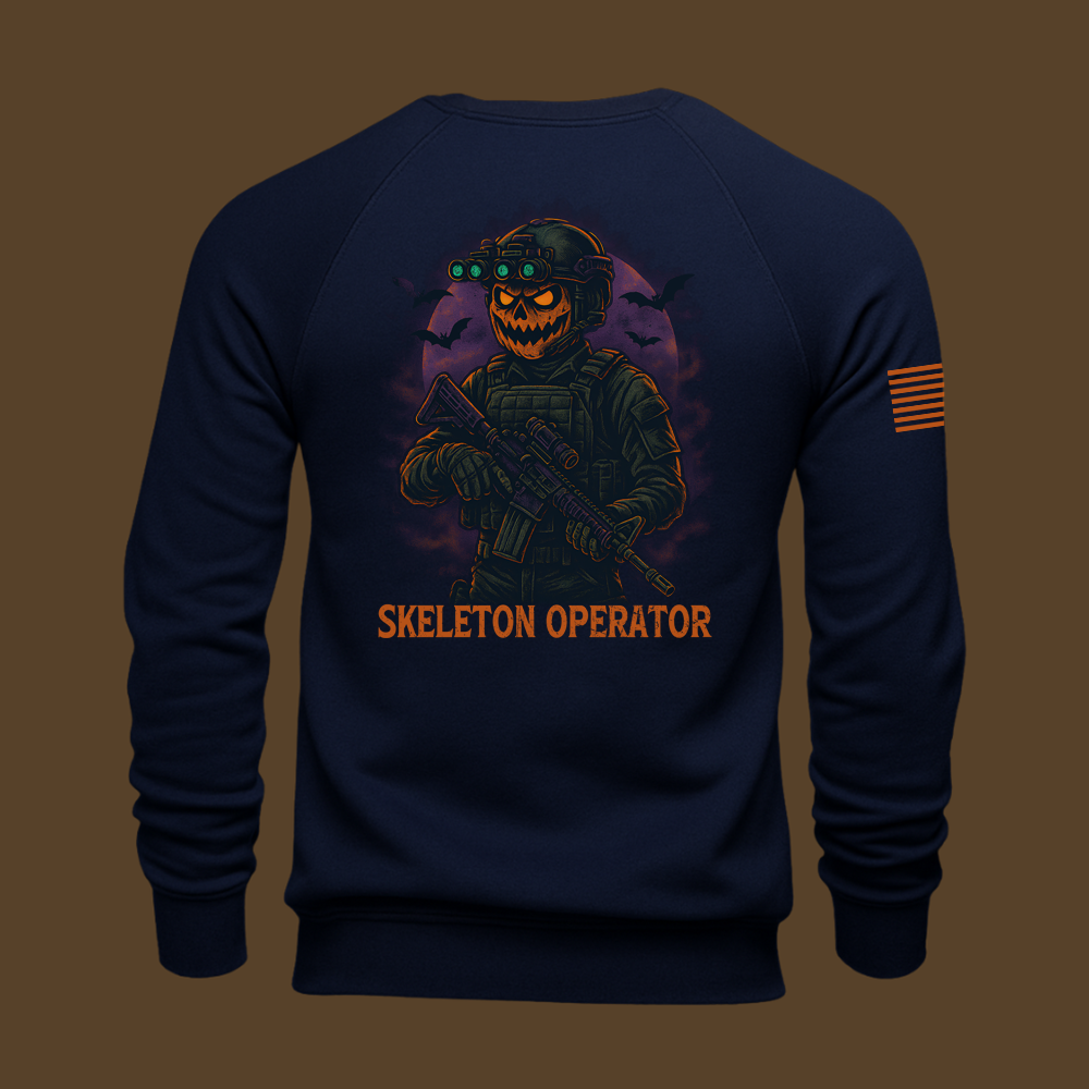 Skeleton Operator Sweatshirt