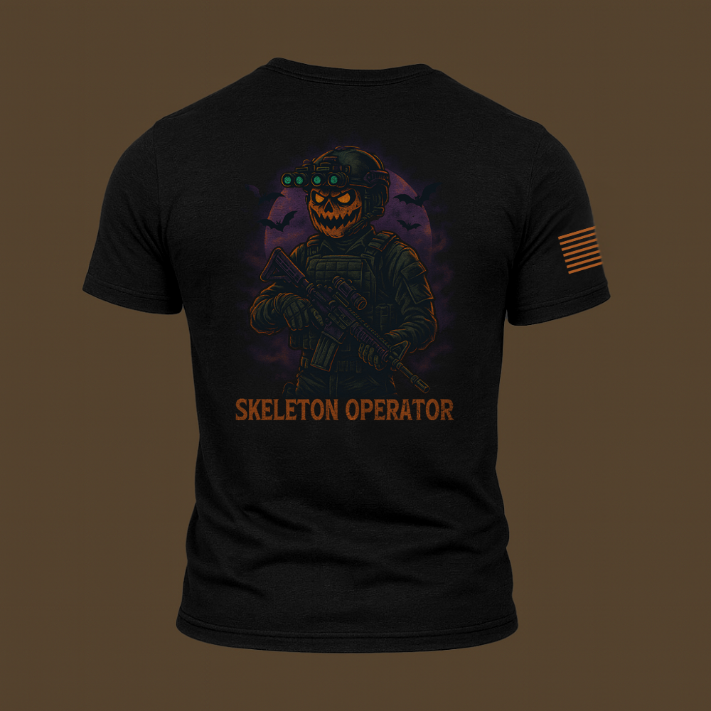 Skeleton Operator T Shirt