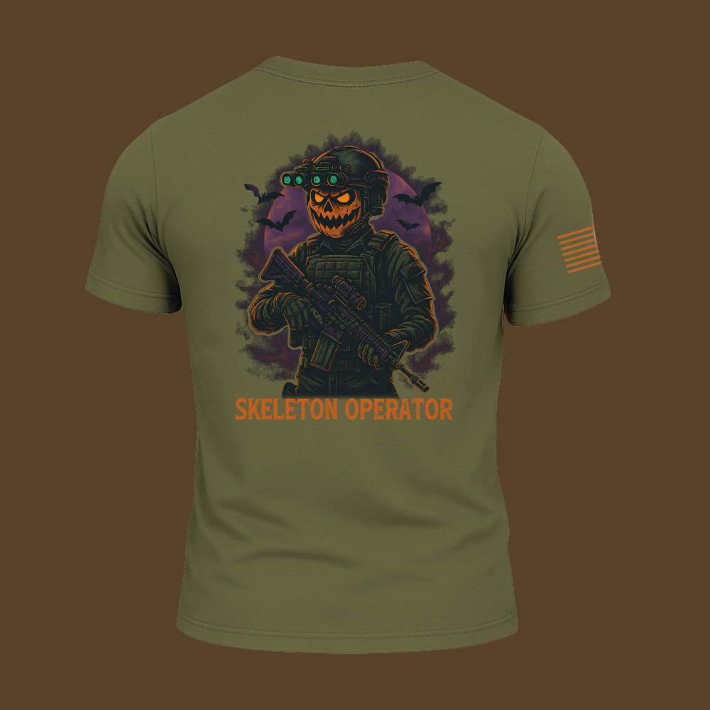 Skeleton Operator T Shirt