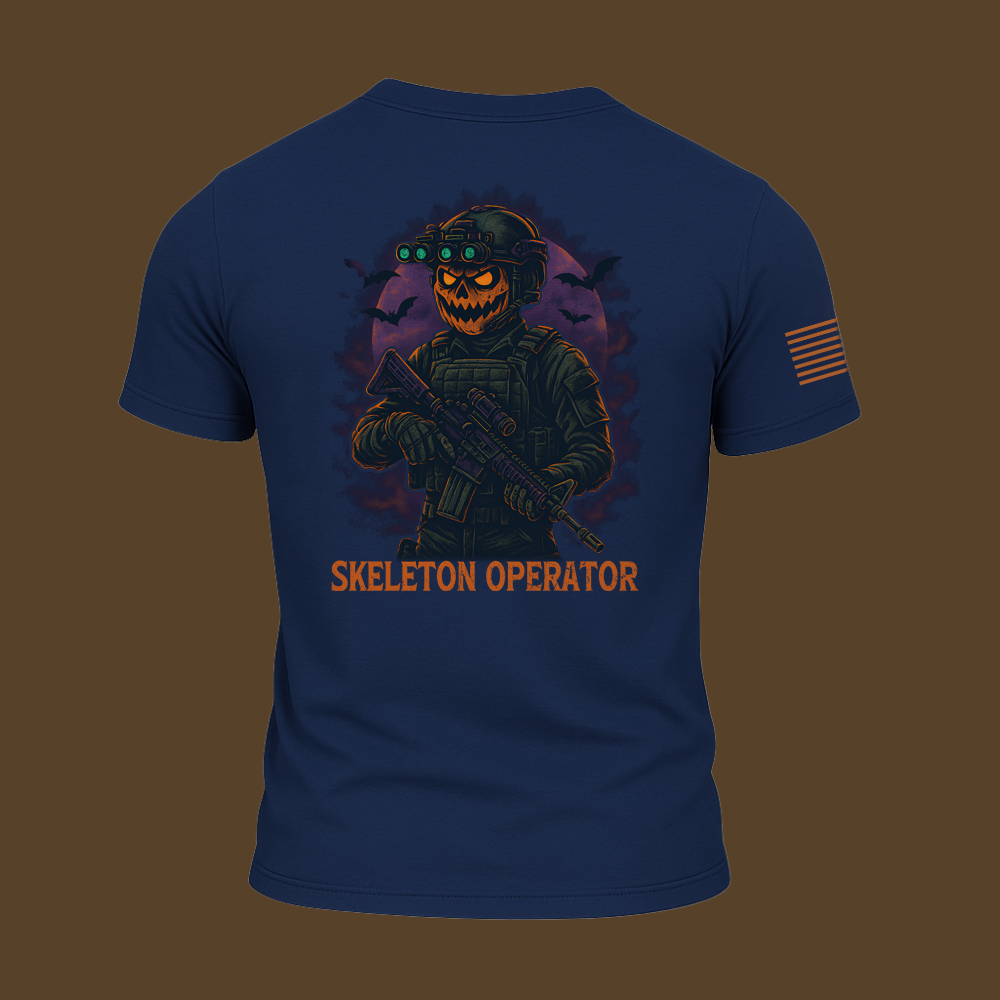 Skeleton Operator T Shirt