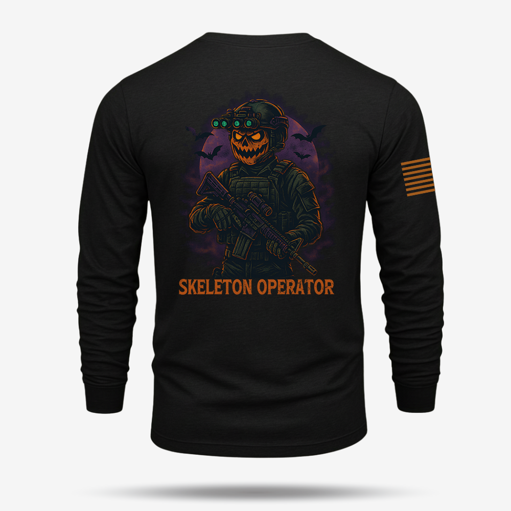 Skeleton Operator Long Sleeve