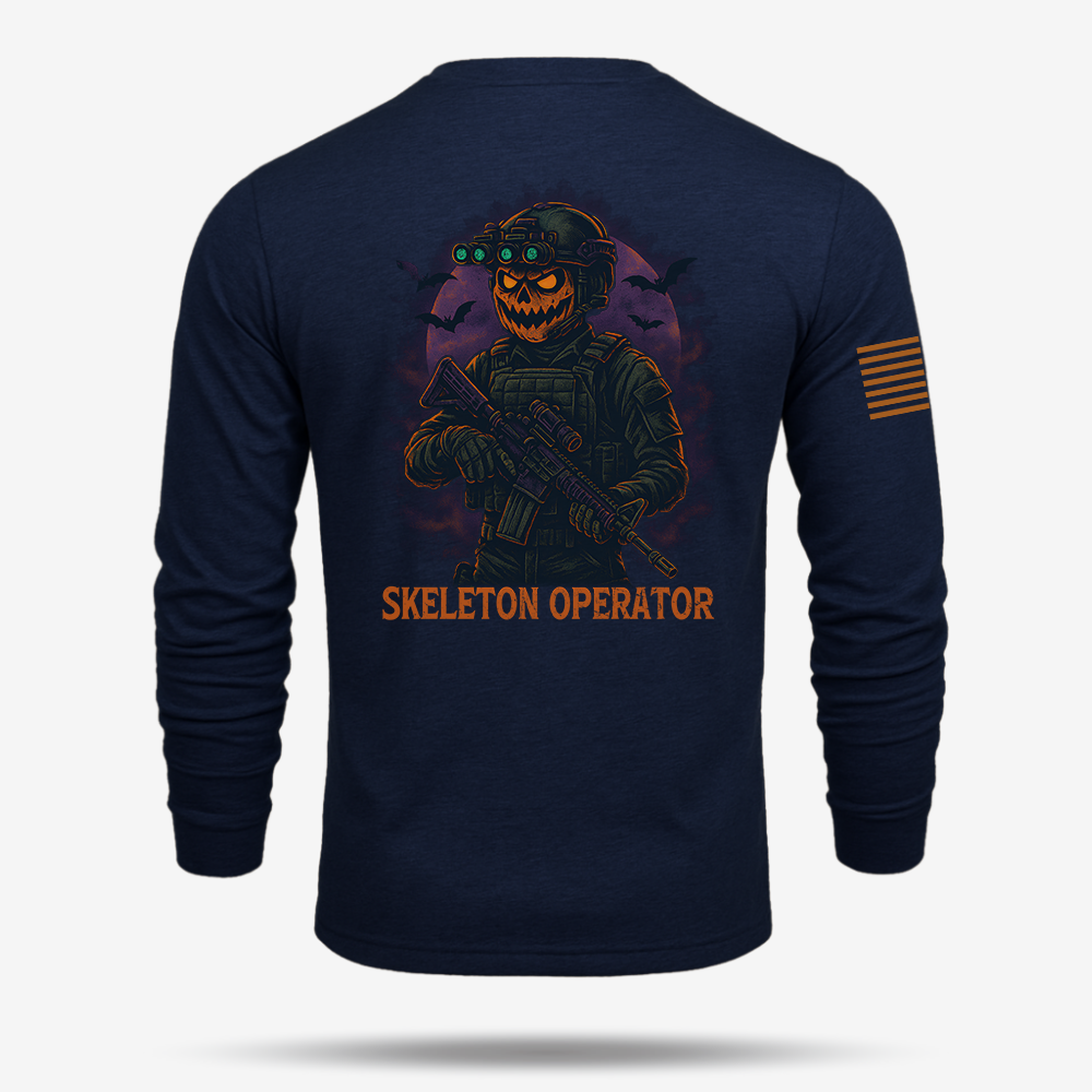 Skeleton Operator Long Sleeve