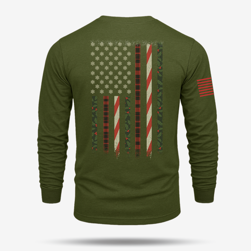 Snowflake Patriot Long Sleeve