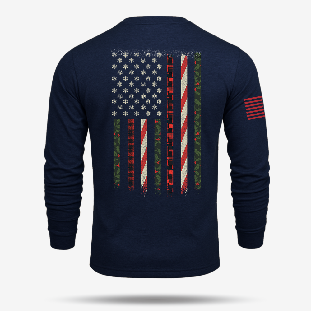 Snowflake Patriot Long Sleeve