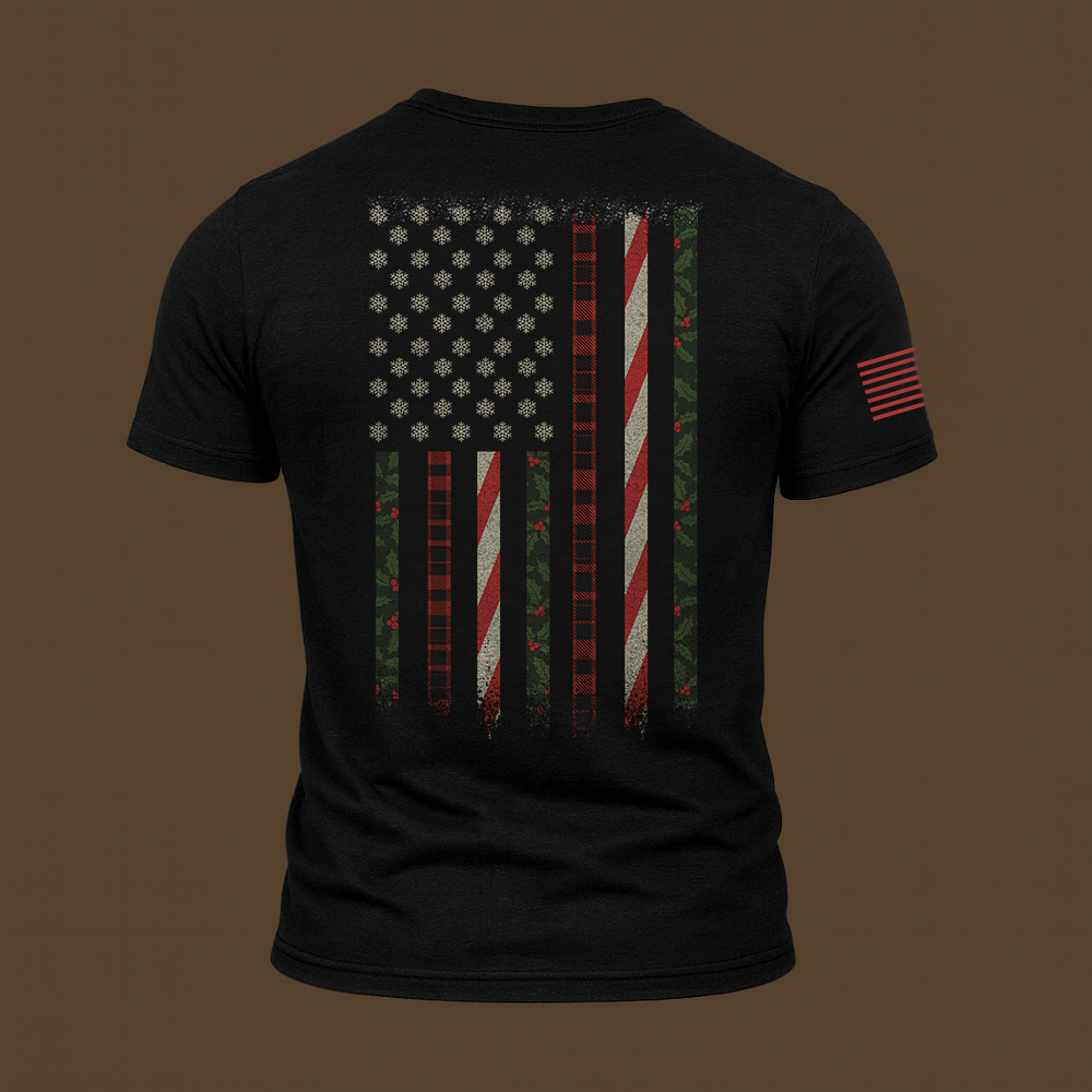 Snowflake Patriot T Shirt