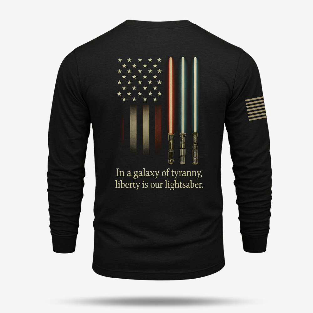 Stars, Stripes & Sabers Long Sleeve