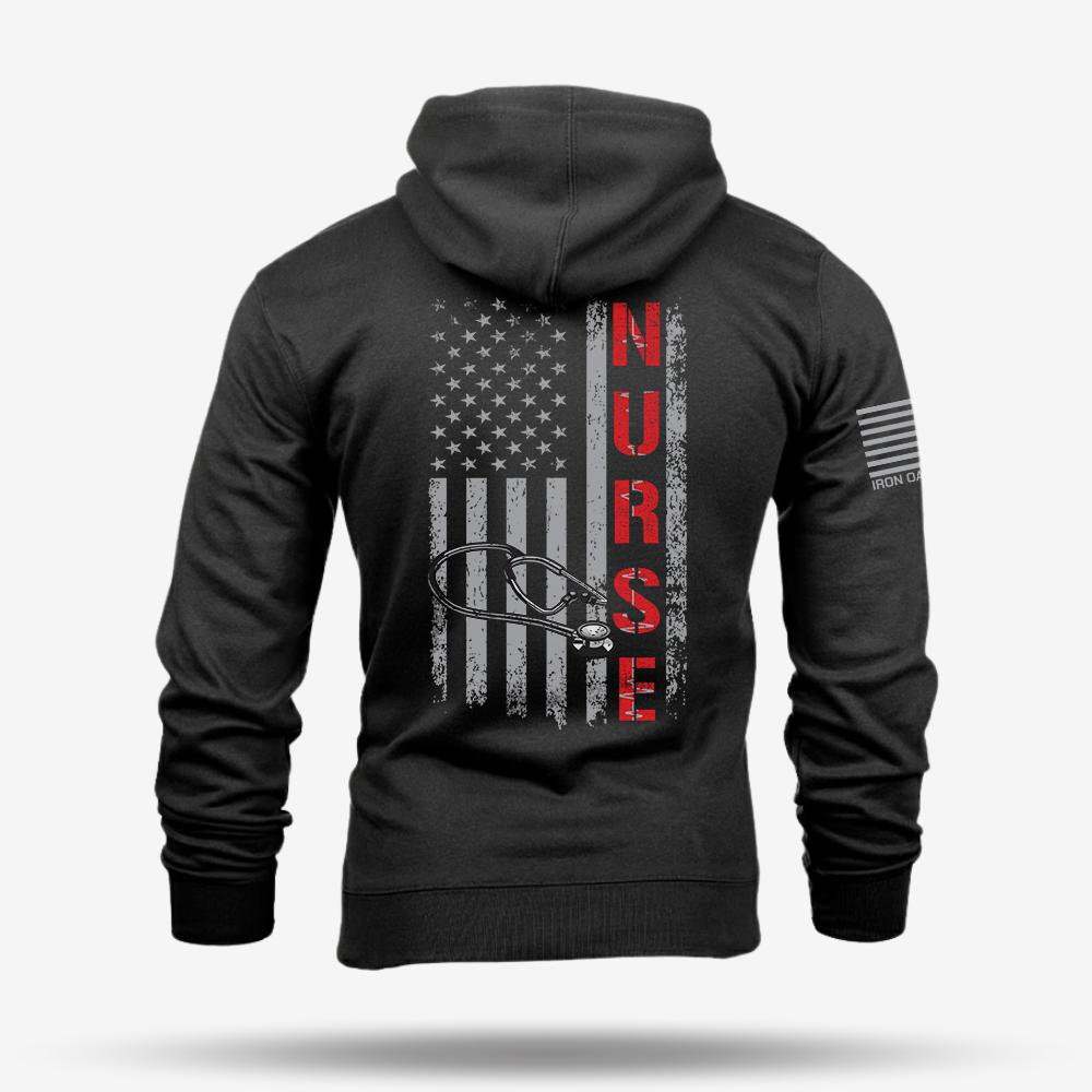 Stethoscope Flag Hoodie