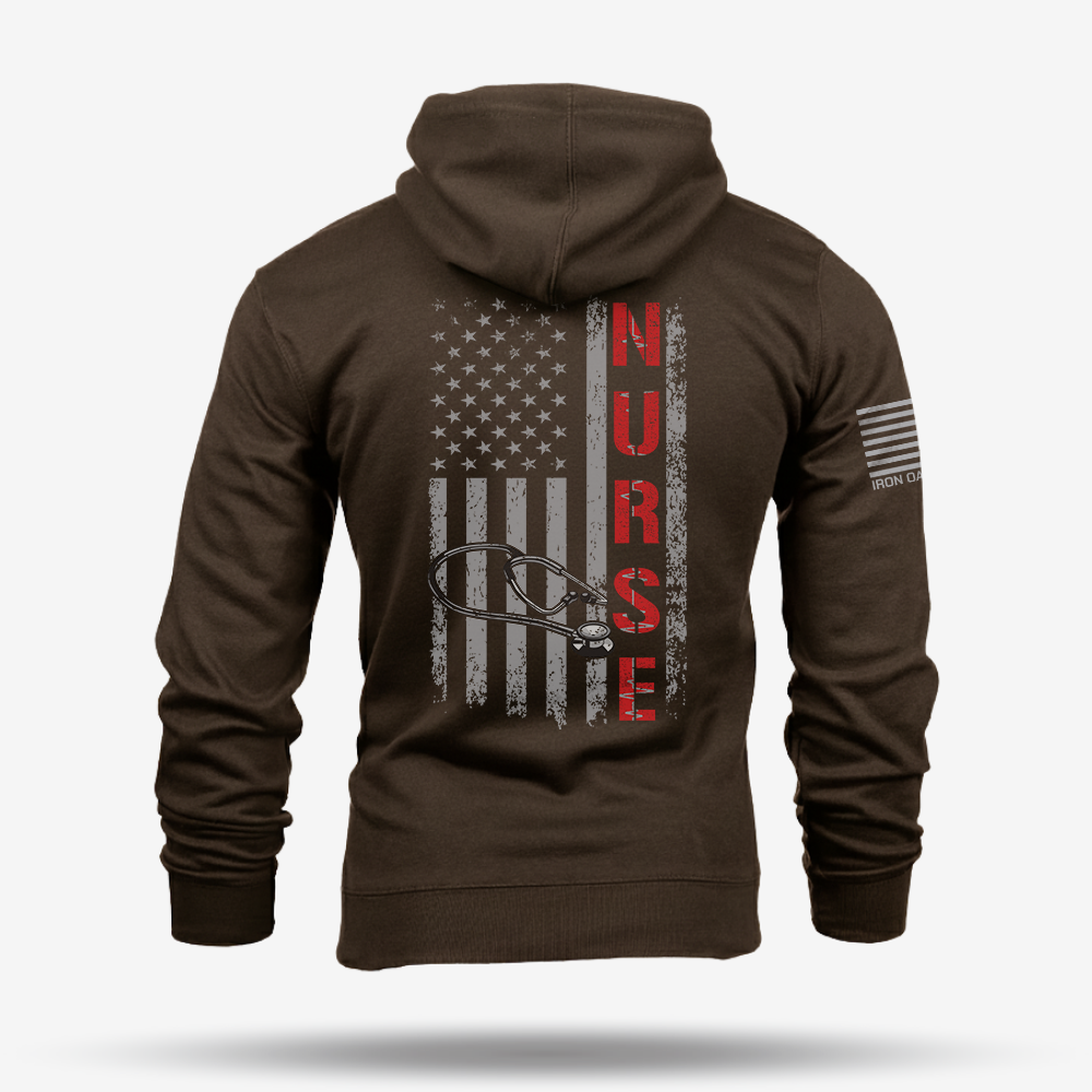 Stethoscope Flag Hoodie