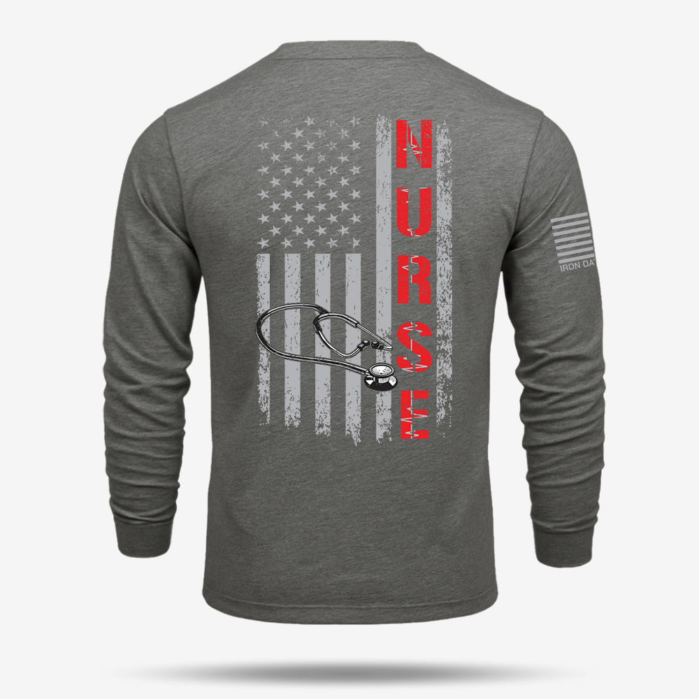 Stethoscope Flag Long Sleeve