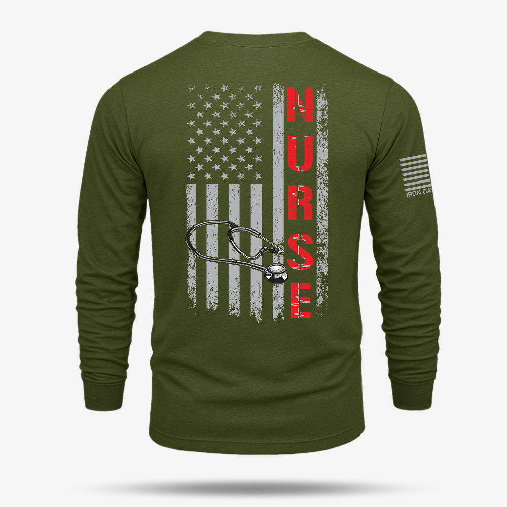 Stethoscope Flag Long Sleeve