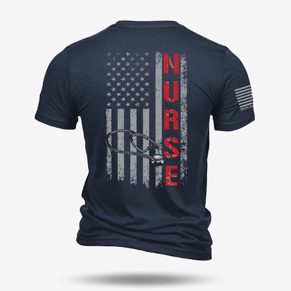 Stethoscope Flag T Shirt
