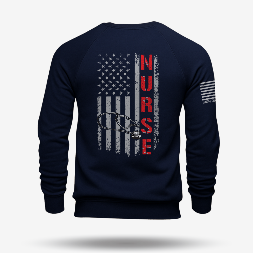 Stethoscope Flag Sweatshirt