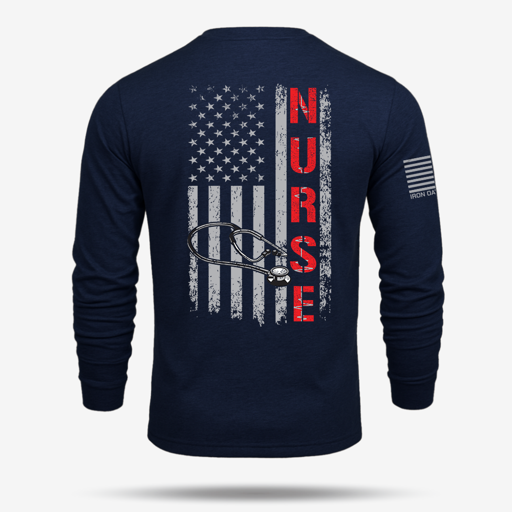 Stethoscope Flag Long Sleeve