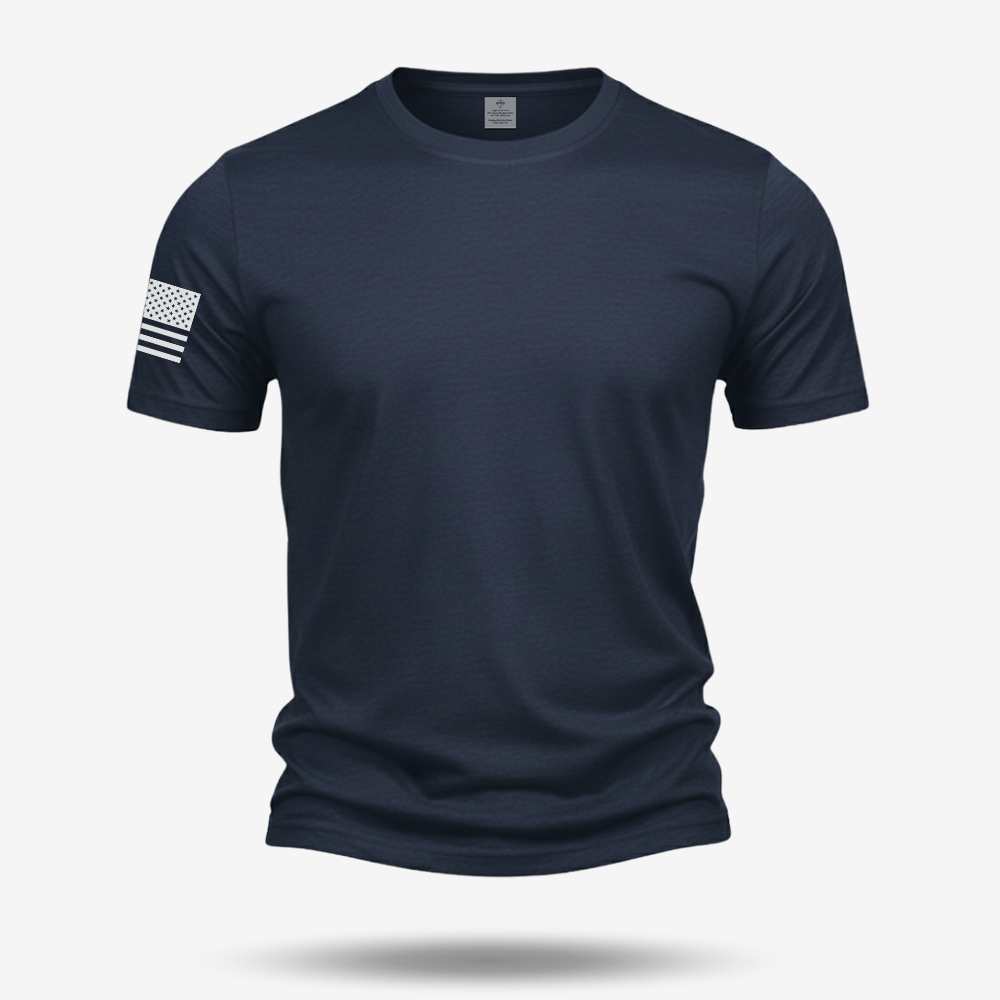Strong As The Sea – Navy Heritage T Shirt