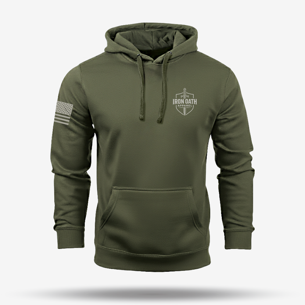Strong As The Sea – Navy Heritage Hoodie