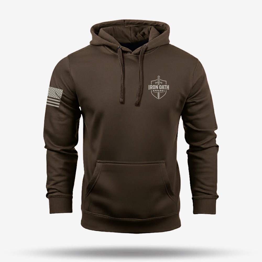 Strong As The Sea – Navy Heritage Hoodie