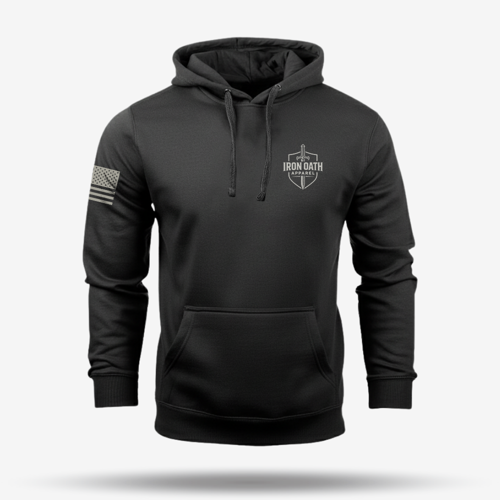 Strong As The Sea – Navy Heritage Hoodie