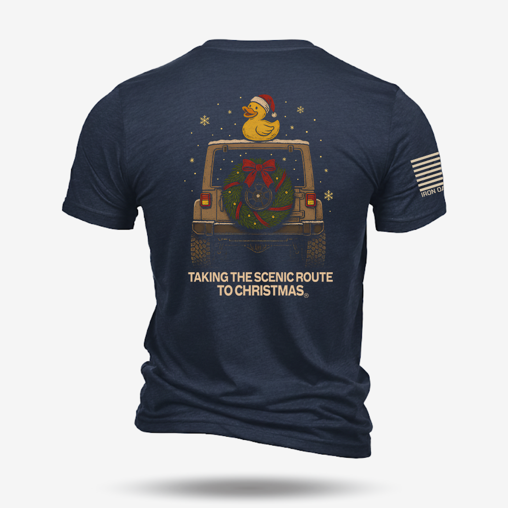 Taking The Scenic Route To Christmas T Shirt