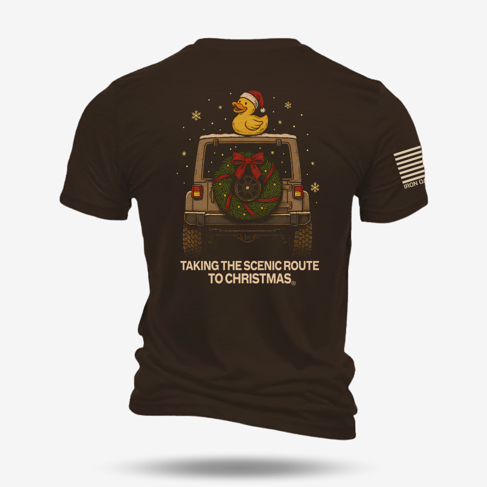 Taking The Scenic Route To Christmas T Shirt