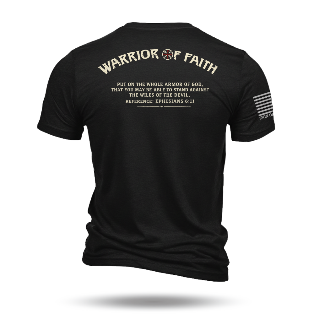 Faith Warrior Crest T Shirt