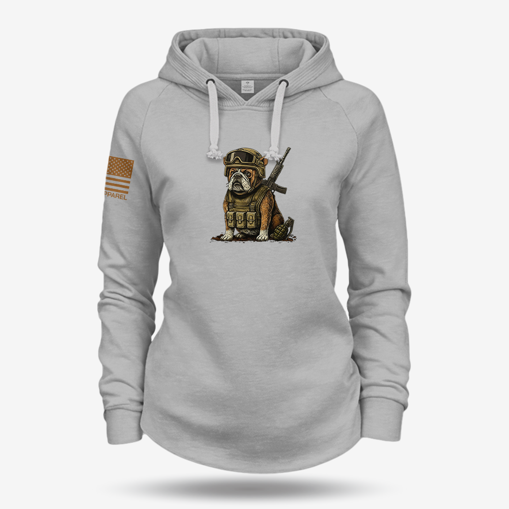Tactical Bulldog Women's Hoodie